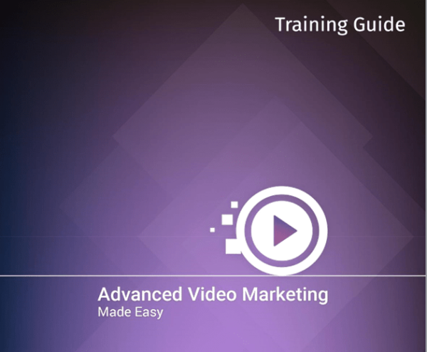 Advanced Video Marketing - Guia de treinamento